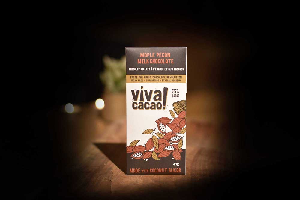 
                  
                    Maple Pecan Limited Edition Milk chocolate - Viva Cacao!
                  
                