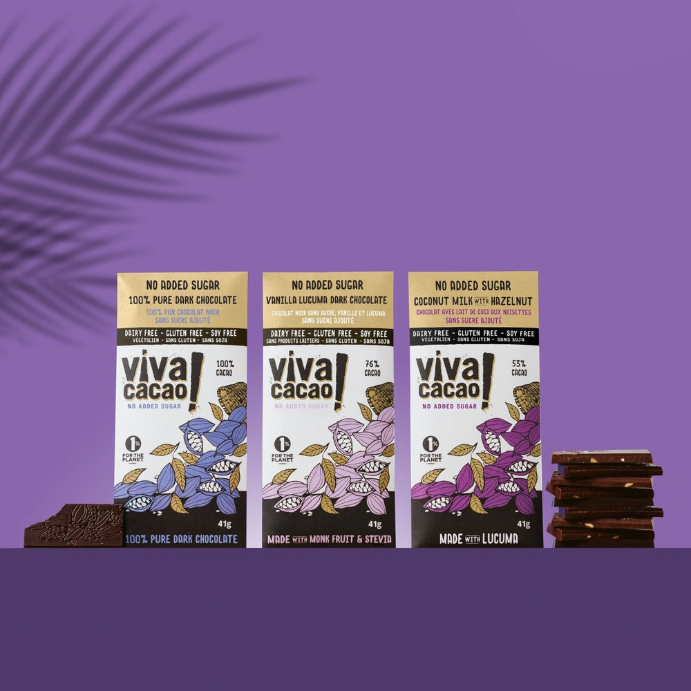 Sugar-free Keto chocolate mixed pack - VIVA CACAO!